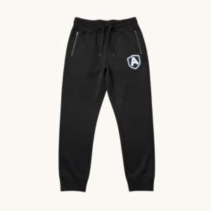 Calentador deportivo negro para hombre confeccionado a medida y personalizable
